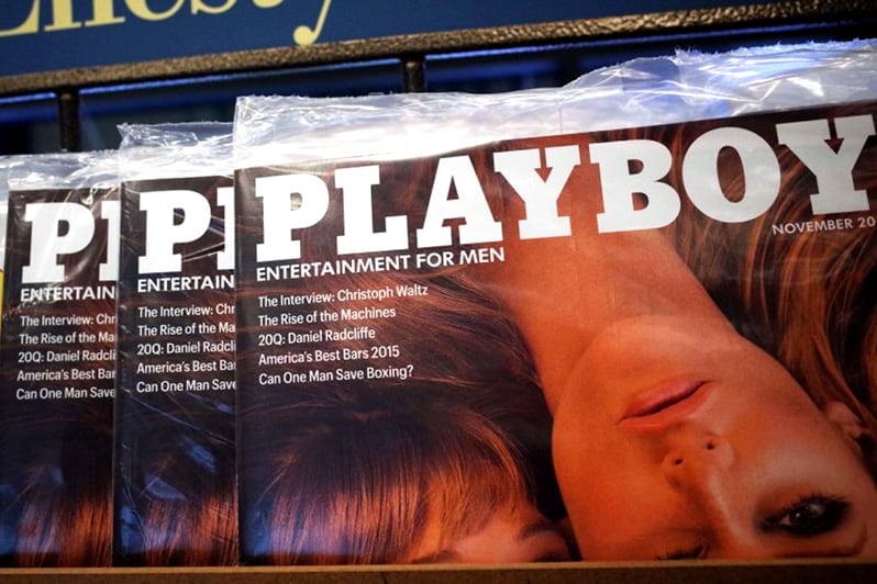 Playboy Magazine – Nude no longer