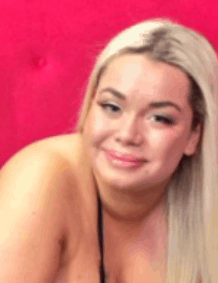 Saskia lies on her stomach