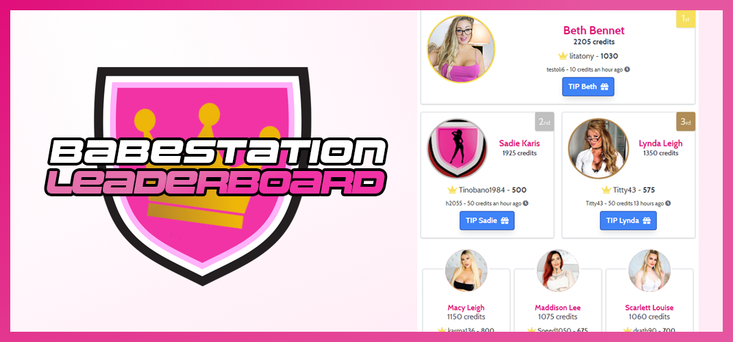 Introducing Babestation Leaderboards – Be The King!