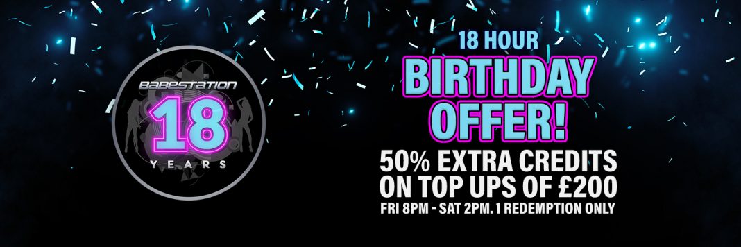 Babestation 18th Birthday Offer