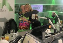 Dannii Harwood and Chris Moyles Dannii Harwood