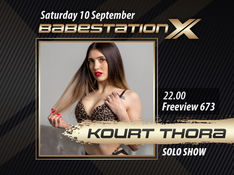 BSX Live Kourt Thora Solo Sex Show