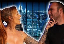 Zoe Grey Opens Up About Her Unconventional Relationship zoe grey, holds her boyfriend's chin