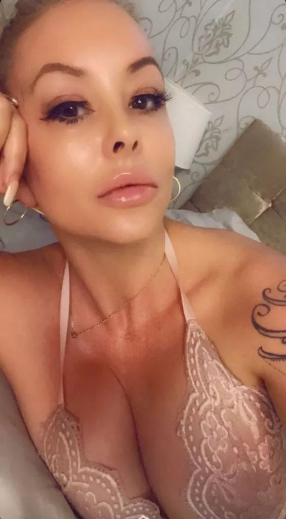 Skye Taylor in lingerie