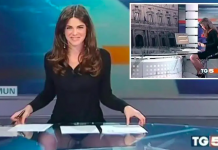Accidental Flashing: A Glass Desk Mishap Goes Viral Costanza Calabrese