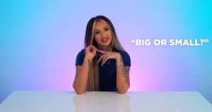 Megan Rox answers the question big or small