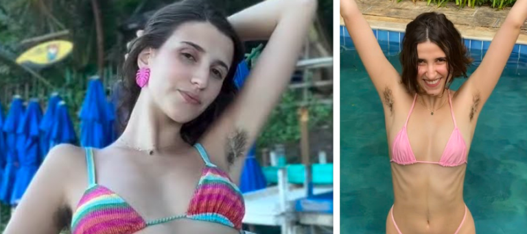The Bikini Bush Girl the Tabloids Can’t Stop Talking About