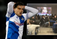 When Babestation Randomly Appeared at Half-Time in Bristol Bristol Rovers half time babestation
